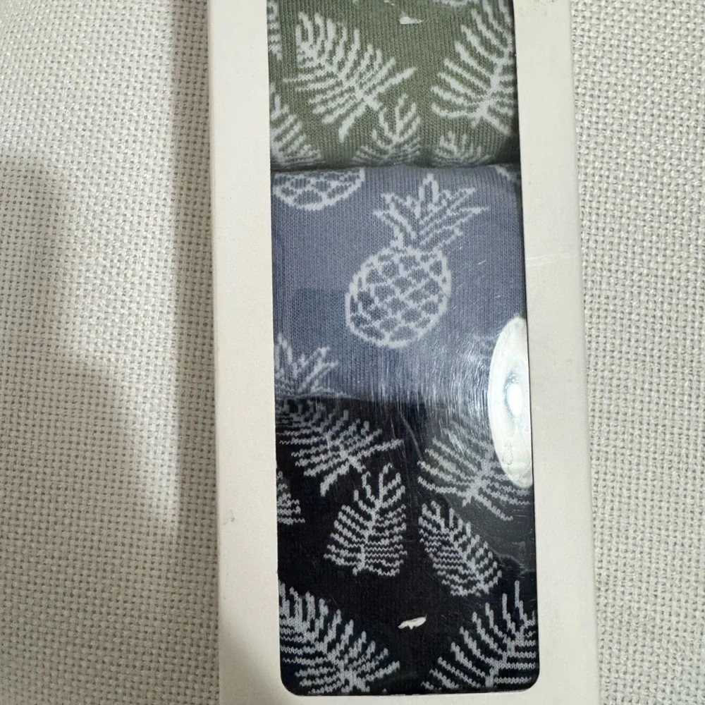 Barbour 3 Pack Men’s Tropical Socks Gift Set NWT